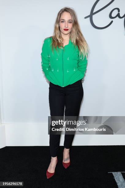 Jemima Kirke attends FX's "Feud: Capote VS. The Swans" New York Premiere at Museum of Modern Art on January 23, 2024 in New York City.