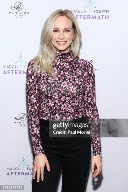 Actress Candice King attends "The Time Is Now: Reinstate The Assault Weapons Ban" event at The Hamilton Hotel on January 23, 2024 in Washington, DC.