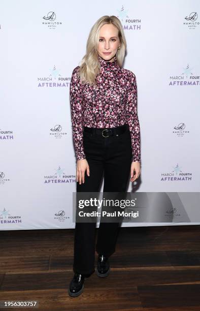 Actress Candice King attends "The Time Is Now: Reinstate The Assault Weapons Ban" event at The Hamilton Hotel on January 23, 2024 in Washington, DC.