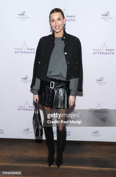 Personality and fashion designer Whitney Port attends "The Time Is Now: Reinstate The Assault Weapons Ban" event at The Hamilton Hotel on January 23,...