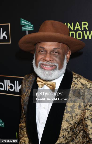 Michael Colyar attends ALL BLK and Plymouth Blvd World Premiere Lunar Lockdown at IPIC Westwood on January 23, 2024 in Los Angeles, California.