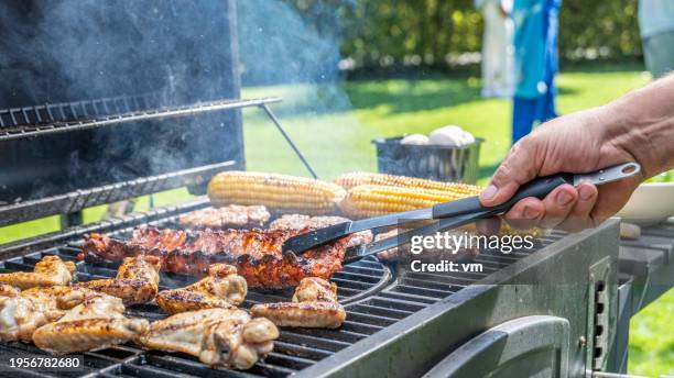 meat and vegetables being roasted on grill - i was turning into a vegetable stock pictures, royalty-free photos & images