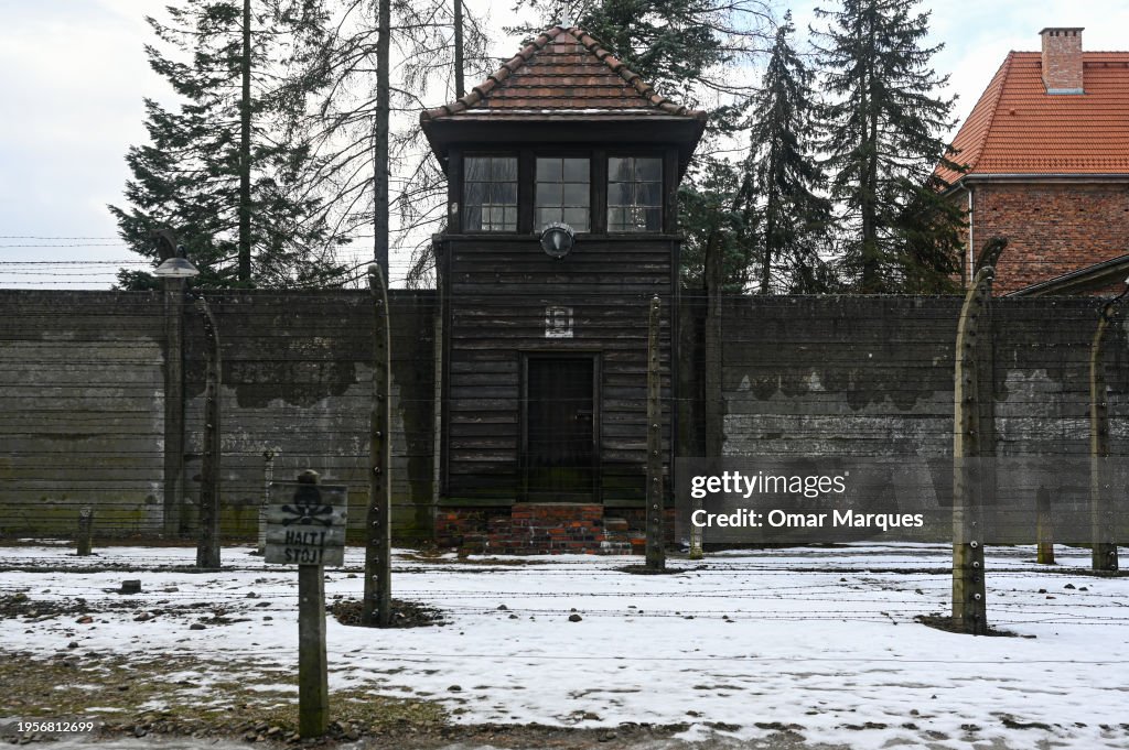 Ceremony Held At Auschwitz Ahead Of International Holocaust Remembrance Day