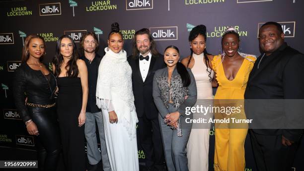 Erica Peeples, Laila Weisberg, Michael Cervantes, LisaRaye McCoy, Steffano Milla, Jhone Y. Lucas, Cameo Sherrell, Janeshia Adams and Damien Douglas...