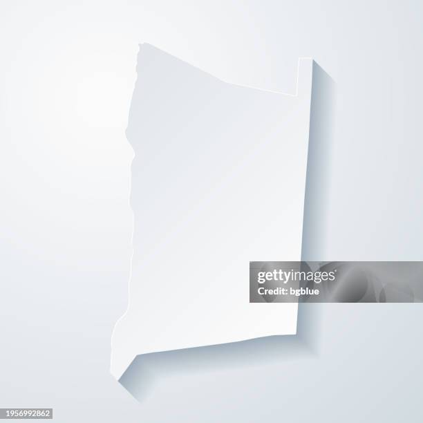 dutchess county, new york. map with paper cut effect on blank background - poughkeepsie new york stock illustrations