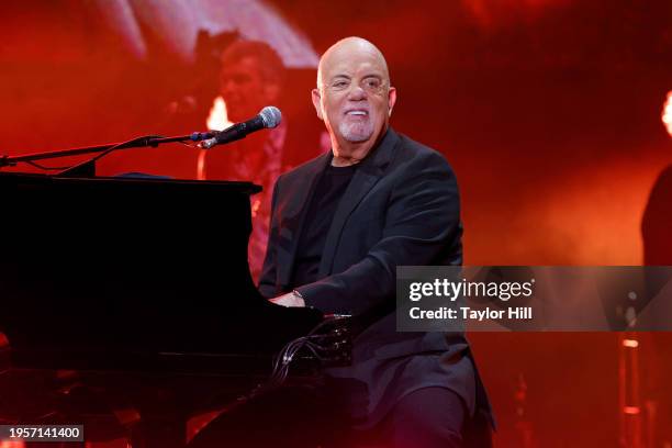 Billy Joel performs at Tokyo Dome on January 24, 2024 in Tokyo, Japan.