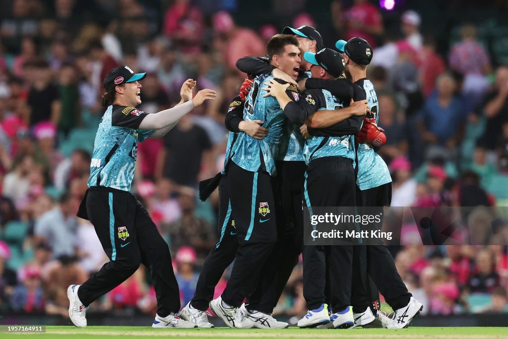 BBL - The Final: Sydney Sixers v Brisbane Heat