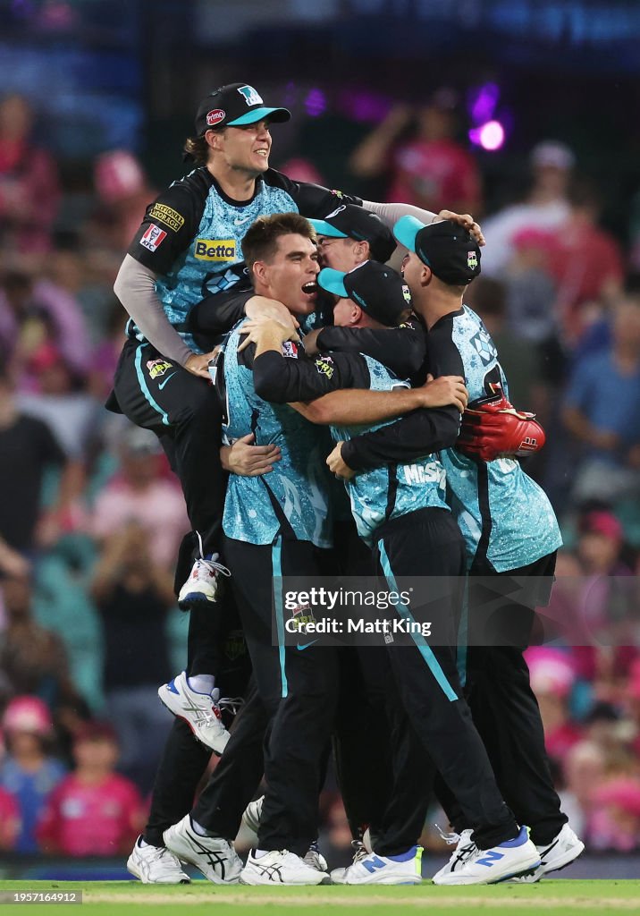 BBL - The Final: Sydney Sixers v Brisbane Heat