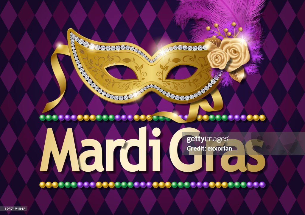 Mardi Gras Masquerade Party