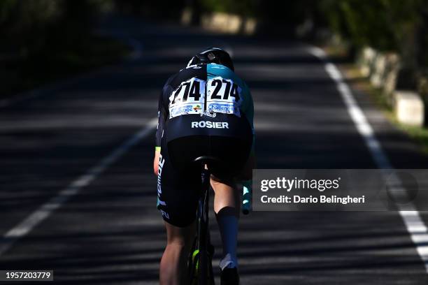 Sebastian Niehues of Germany and REMBE Pro Cycling Team Sauerland competes during the 33rd Challenge Ciclista Mallorca 2024 - Trofeo Calvia a 150.1km...