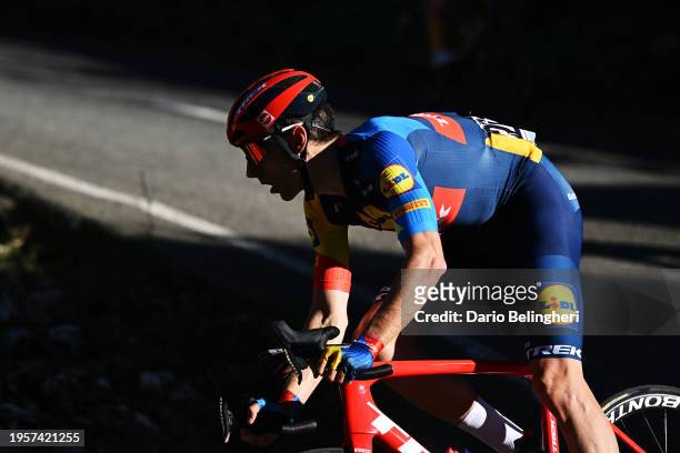 Carlos Verona of Spain and Team Lidl - Trek Future Racing competes during the 33rd Challenge Ciclista Mallorca 2024 - Trofeo Calvia a 150.1km one day...