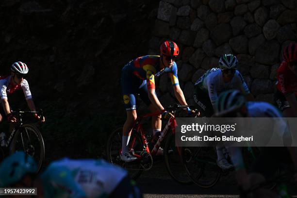 Mats Wenzel of Luxembourg and Team Lidl - Trek Future Racing competes during the 33rd Challenge Ciclista Mallorca 2024 - Trofeo Calvia a 150.1km one...