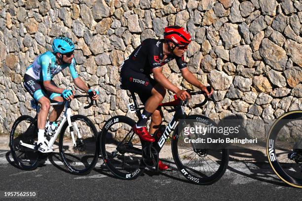 Marius Mayrhofer of Germany and Tudor Pro Cycling Team competes during the 33rd Challenge Ciclista Mallorca 2024 - Trofeo Calvia a 150.1km one day...