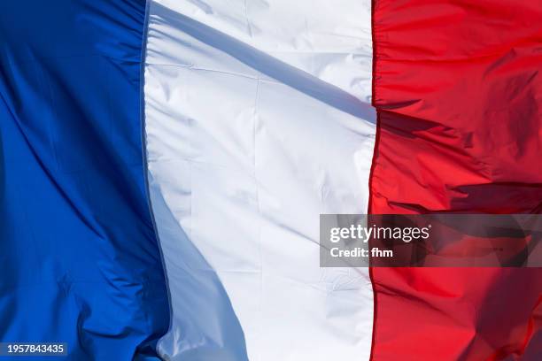 french national flag - french flag stock pictures, royalty-free photos & images