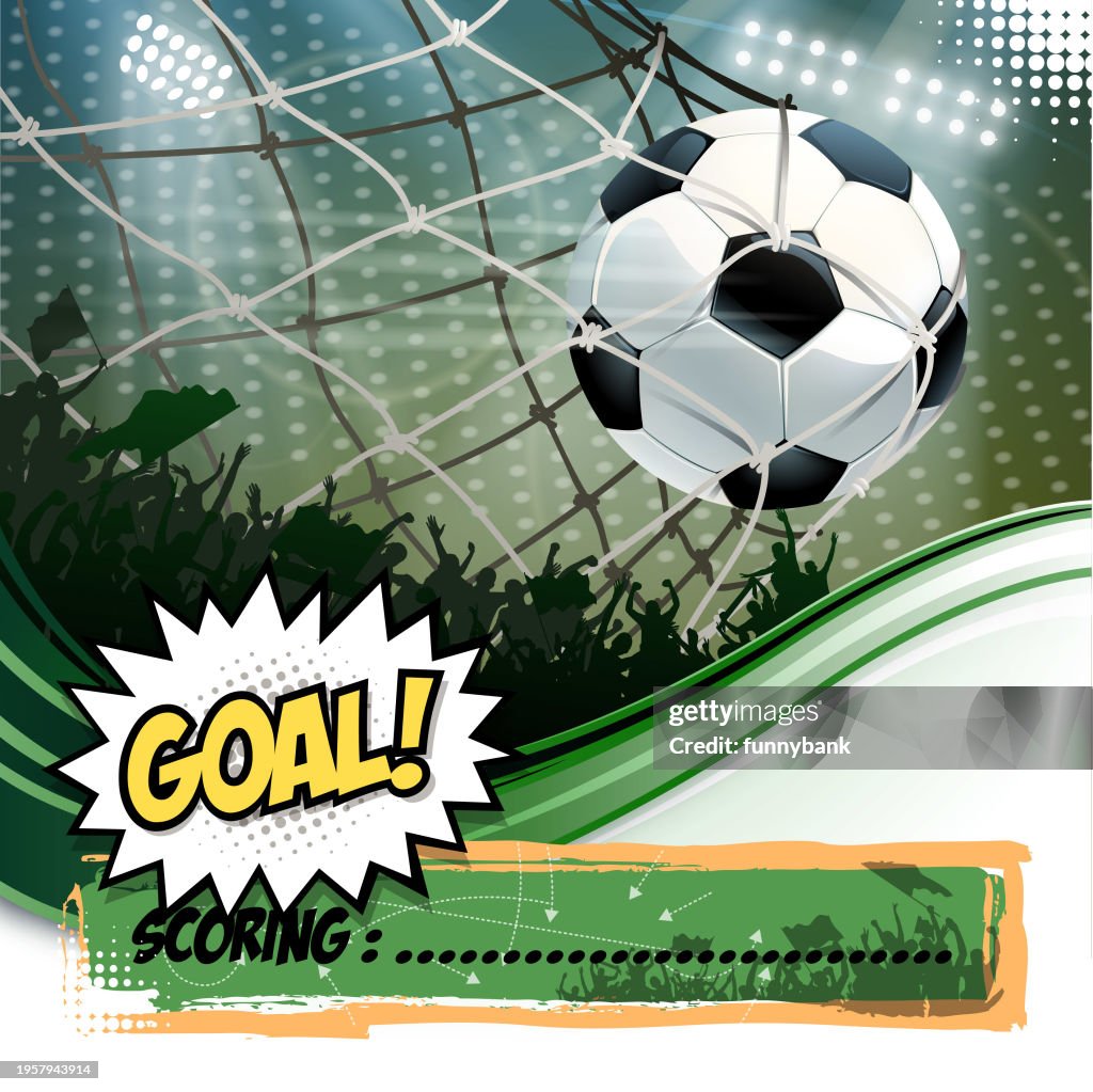 Win Goal Soccer Winning Goal High-Res Vector Graphic - Getty Images