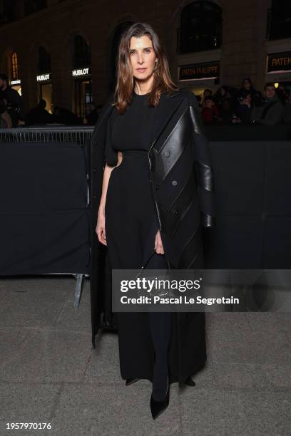 Rosario Nadal attends the Valentino Haute Couture Spring/Summer 2024 show as part of Paris Fashion Week on January 24, 2024 in Paris, France.