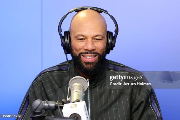 Common visits SiriusXM at SiriusXM Studios on January 24, 2024 in New York City.