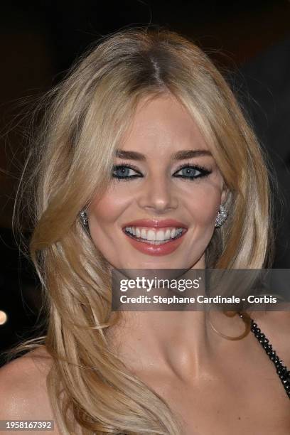 Samara Weaving attends the Valentino Haute Couture Spring/Summer 2024 show as part of Paris Fashion Week on January 24, 2024 in Paris, France.