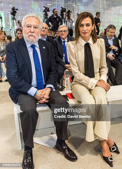 Miguel Angel Santalices and Nieves Alvarez attend the Ourense