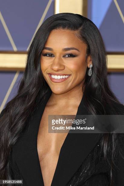 Ariana DeBose attends the World Premiere of "Argylle" at the Odeon Luxe Leicester Square on January 24, 2024 in London, England.