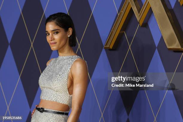 Sofia Boutella attends the World Premiere of "Argylle" at the Odeon Luxe Leicester Square on January 24, 2024 in London, England.