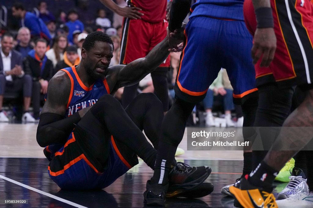 Miami Heat v New York Knicks