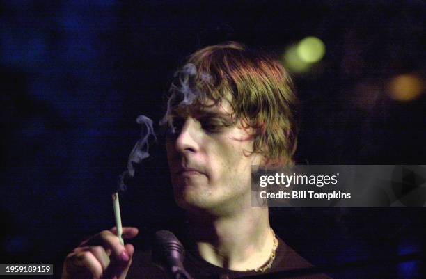 Rob Thomas, lead singer of rock band MatchBox performs. May 8th, 2003 in St. Paul.