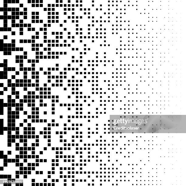 illustrazioni stock, clip art, cartoni animati e icone di tendenza di dissolvenza orizzontale utilizzando dimensioni e spazi vuoti, gradiente con motivo a due tonalità - qr code