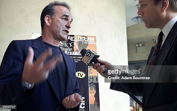 Documentary maker Nick Broomfield holds a Q & A session to promote his film "Biggie & Tupac", about the unsolved murders of rap artists Notorious...