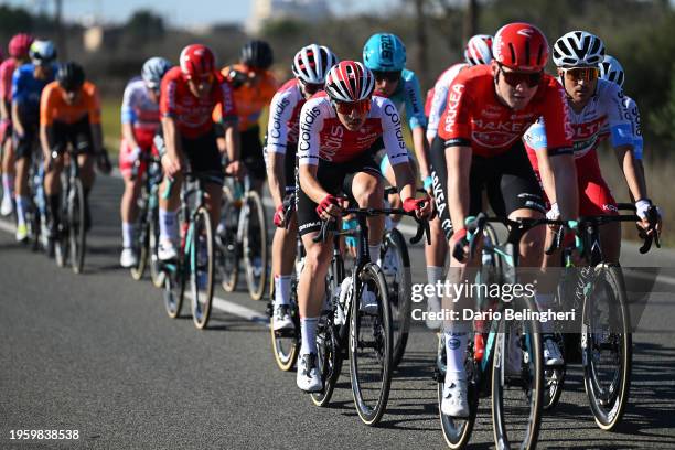 Hugo Toumire of France and Team Cofidis competes during the 33rd Challenge Ciclista Mallorca 2024 - Trofeo Ses Salines - Felanitx a 181.2km one day...
