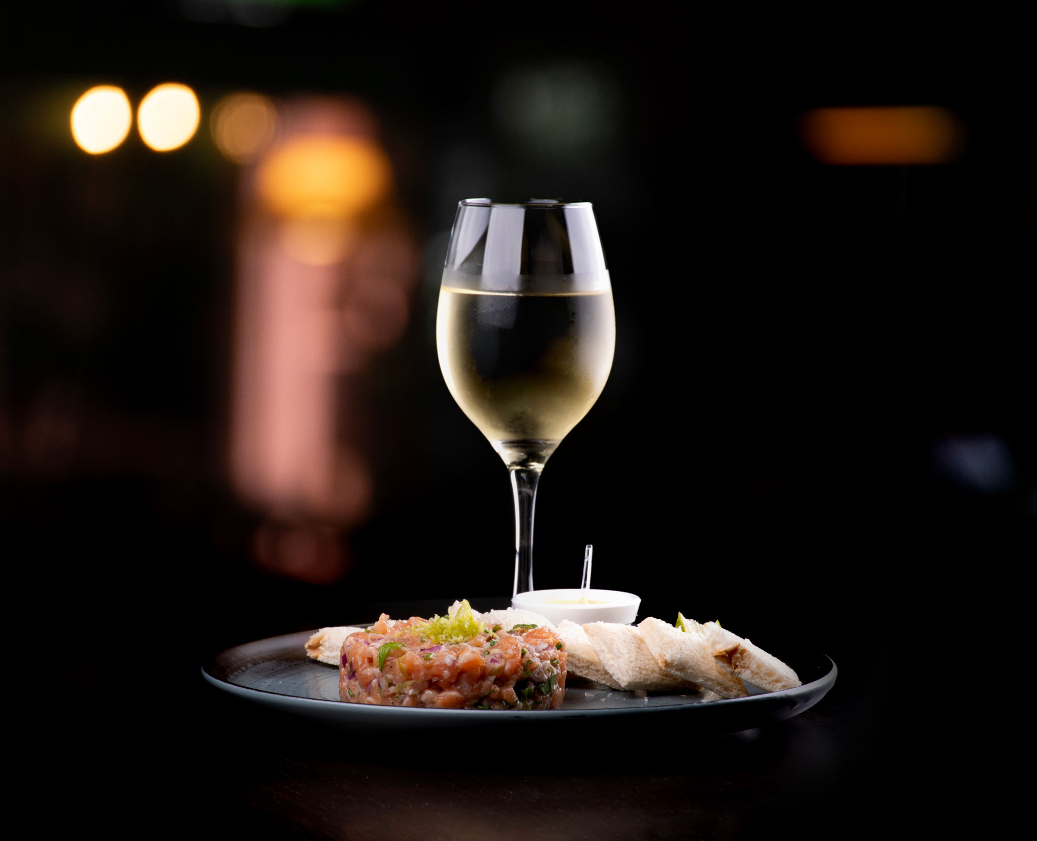 white wine seafood