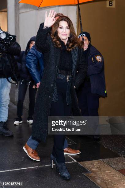 Lisa Vanderpump is seen in Midtown on January 25, 2024 in New York City.
