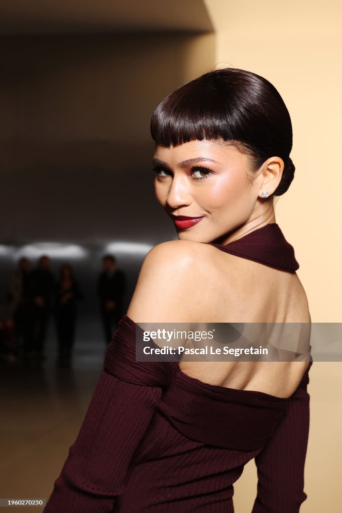 Fendi : Front Row - Paris Fashion Week - Haute Couture Spring/Summer 2024