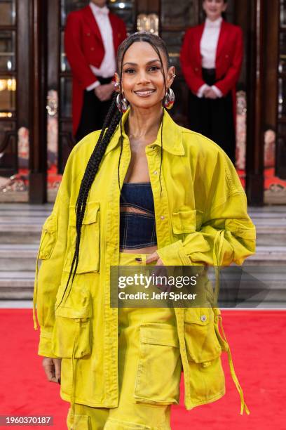 Alesha Dixon attends the Britain's Got Talent 2024 photocall at London Palladium on January 25, 2024 in London, England.