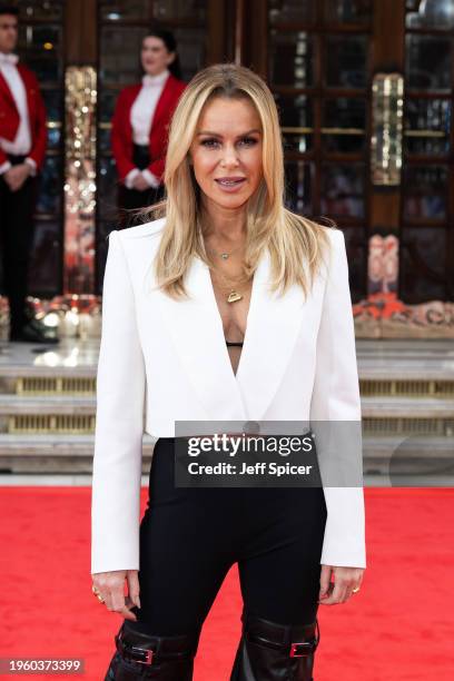 Amanda Holden attends the Britain's Got Talent 2024 photocall at London Palladium on January 25, 2024 in London, England.