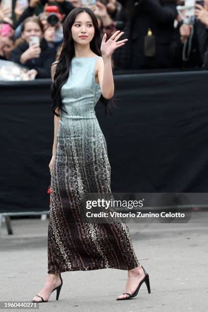 Song Hye-kyo attends the Fendi Haute Couture Spring/Summer 2024 show as part of Paris Fashion Week on January 25, 2024 in Paris, France.