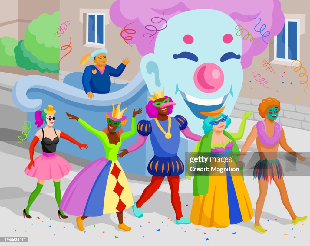 Majestic Mardi Gras Extravaganza, Royalty, Revelry, and Carnival Delights