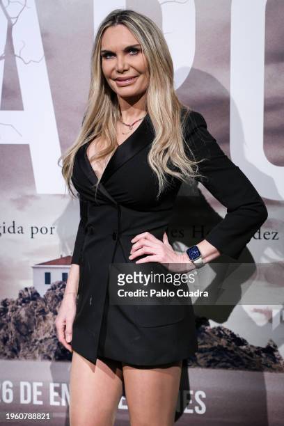 Yola Berrocal attends the "Faro" premiere at Palacio de la Prensa Cinema on January 25, 2024 in Madrid, Spain.