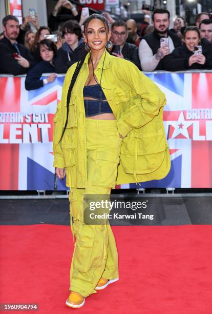 Alesha Dixon attends the Britain's Got Talent 2024 photocall on January 25, 2024 in London, England.