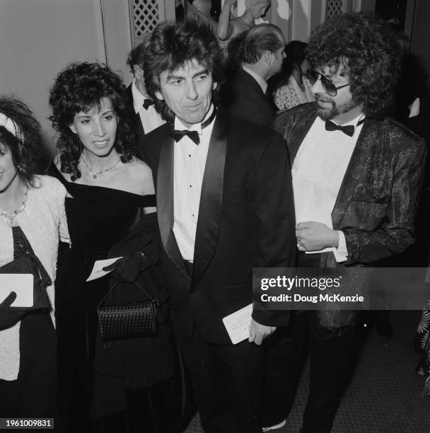 Olivia Harrison, George Harrison, Jeff Lynne