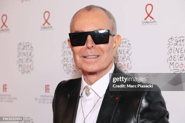 Designer Jean-Claude Jitrois attends the "Diner De La Mode" as part of Paris Fashion Week at Palais de Tokyo on January 25, 2024 in Paris, France.