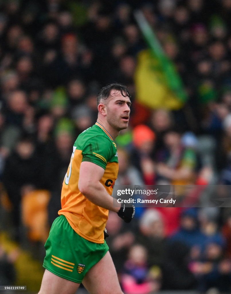 Donegal , Ireland 28 January 2024; Patrick McBrearty of Donegal Donegal , Ireland 28 January 2024; Patrick McBrearty of Donegal