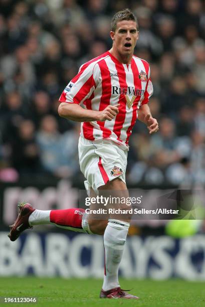 October 23: Andy Gray of Sunderland running during the Premier League match between Newcastle United and Sunderland at St James' Park on October 23,...