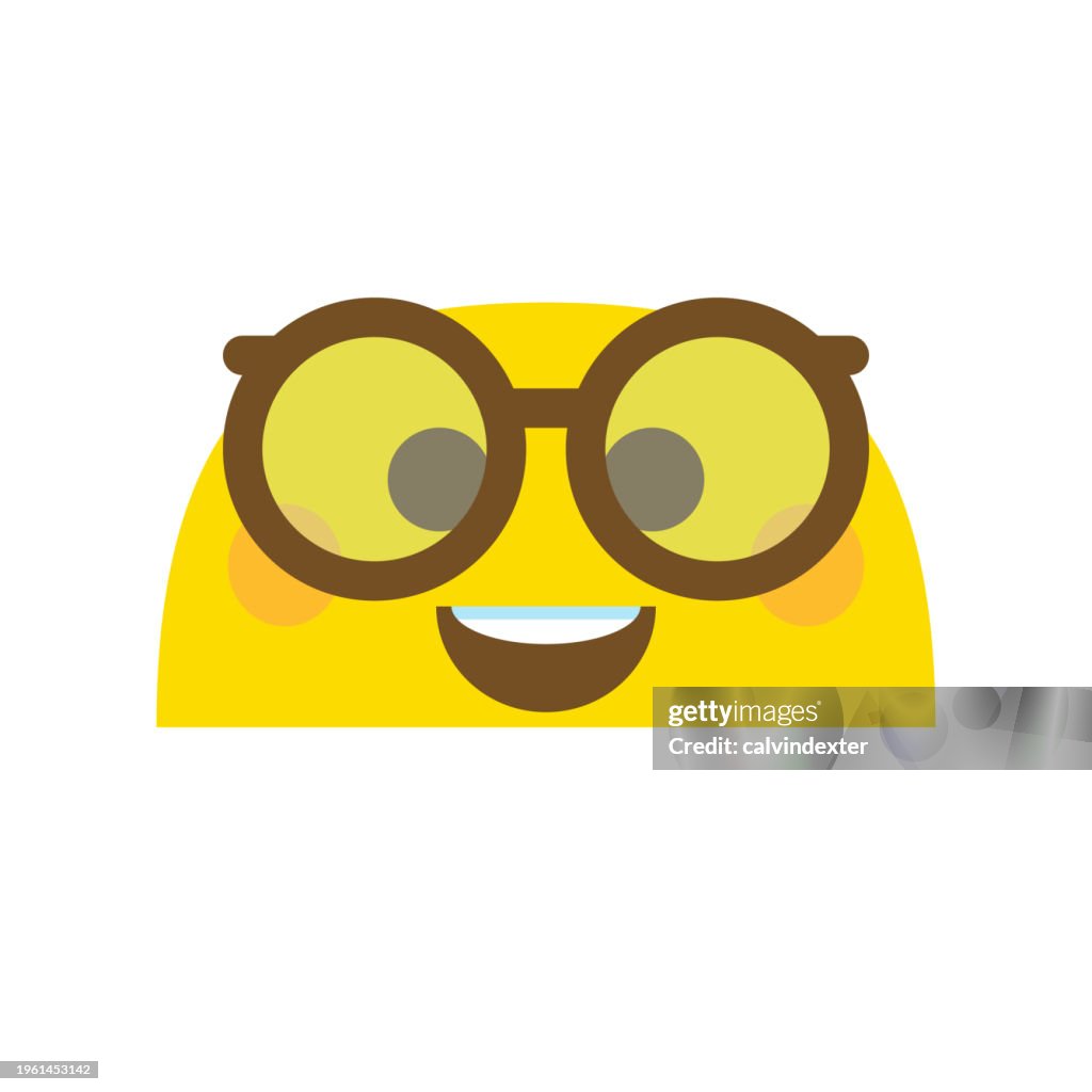Emoticon design mignon