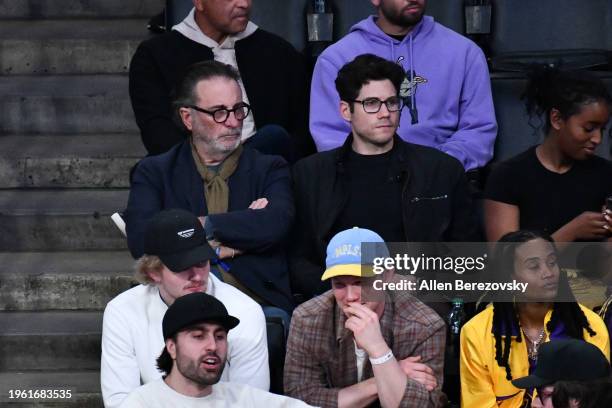 Andy Garcia attends a basketball game between the Los Angeles Lakers and the Chicago Bulls at Crypto.com Arena on January 25, 2024 in Los Angeles,...