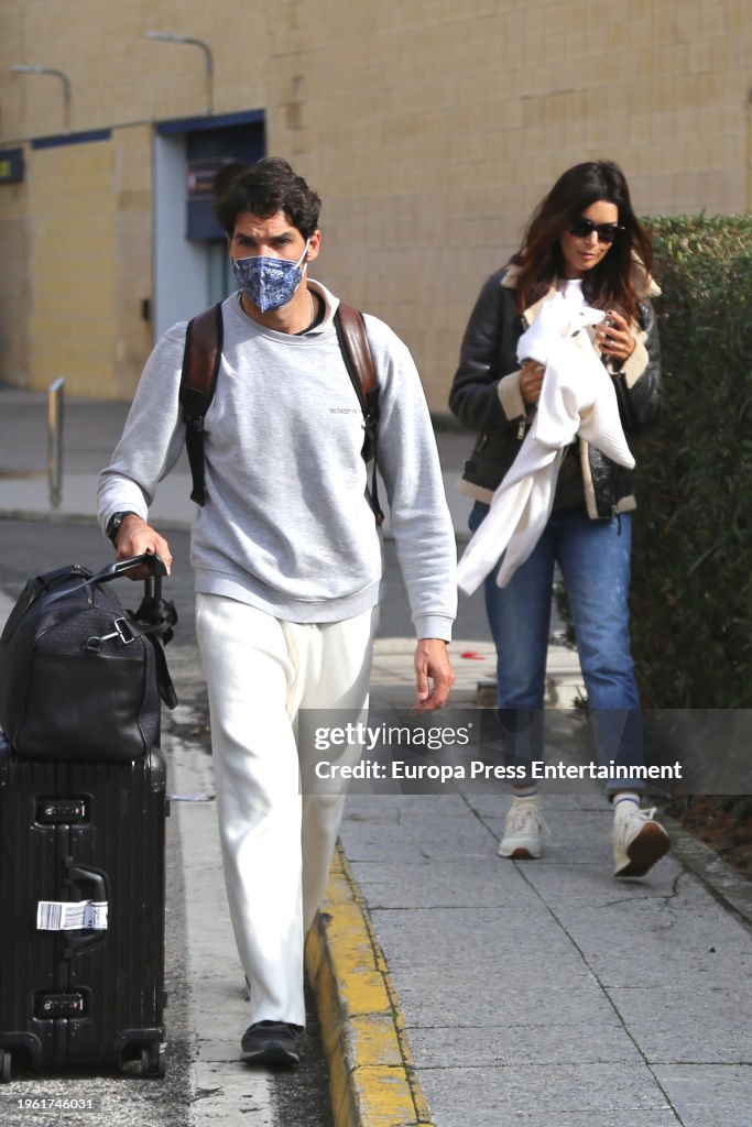 Cayetano Rivera And Maria Cerqueira - Sevilla Sightings January 16, 2024