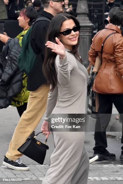 Tessa Brooks attends the Fendi Haute Couture Spring/Summer 2024 show as part of Paris Fashion Week on January 25, 2024 in Paris, France.