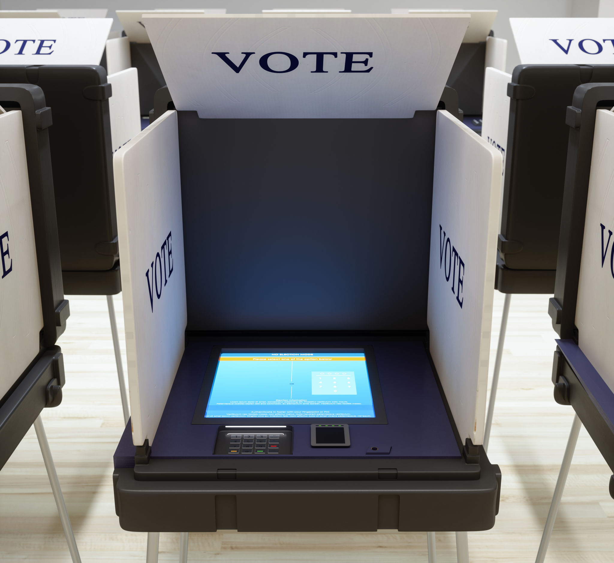 registration booth