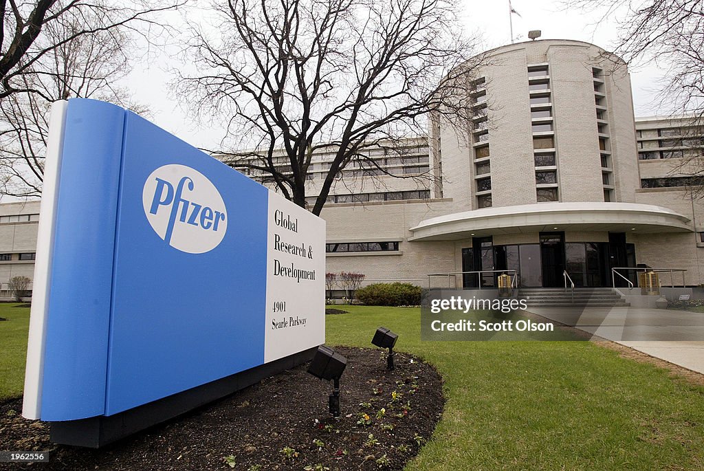 Pfizer Announces Closings