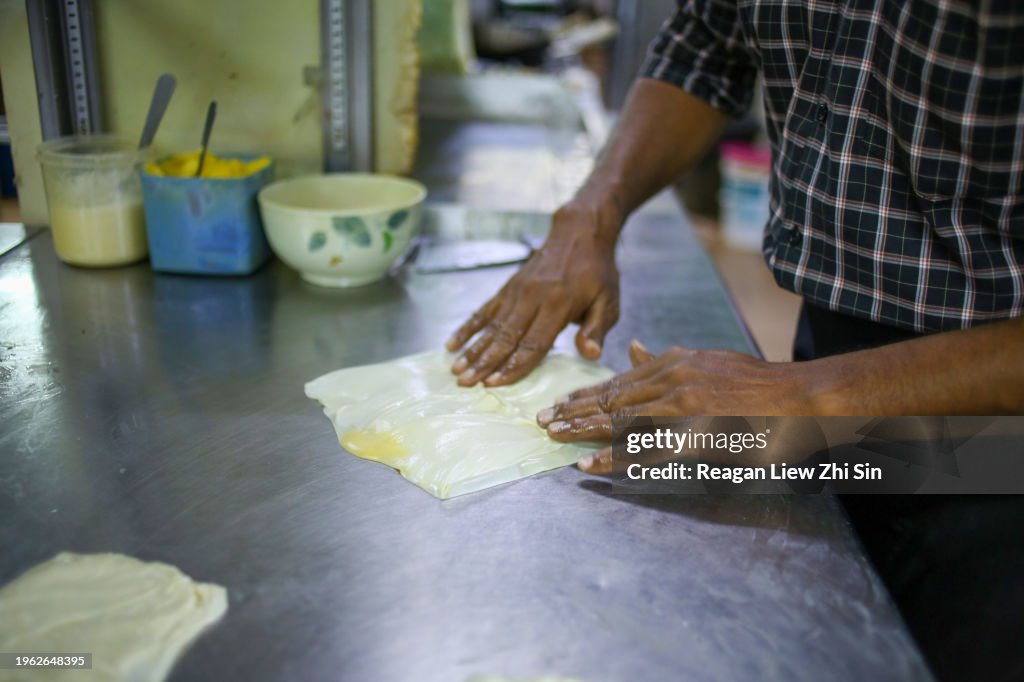 Asian Food (Roti Canai)